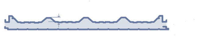Corte de sección de Multytecho